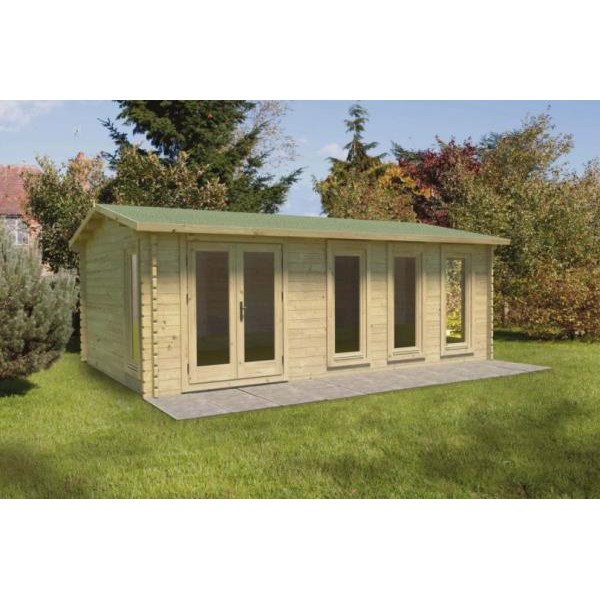 Blakedown 6m x 4m Log Cabin